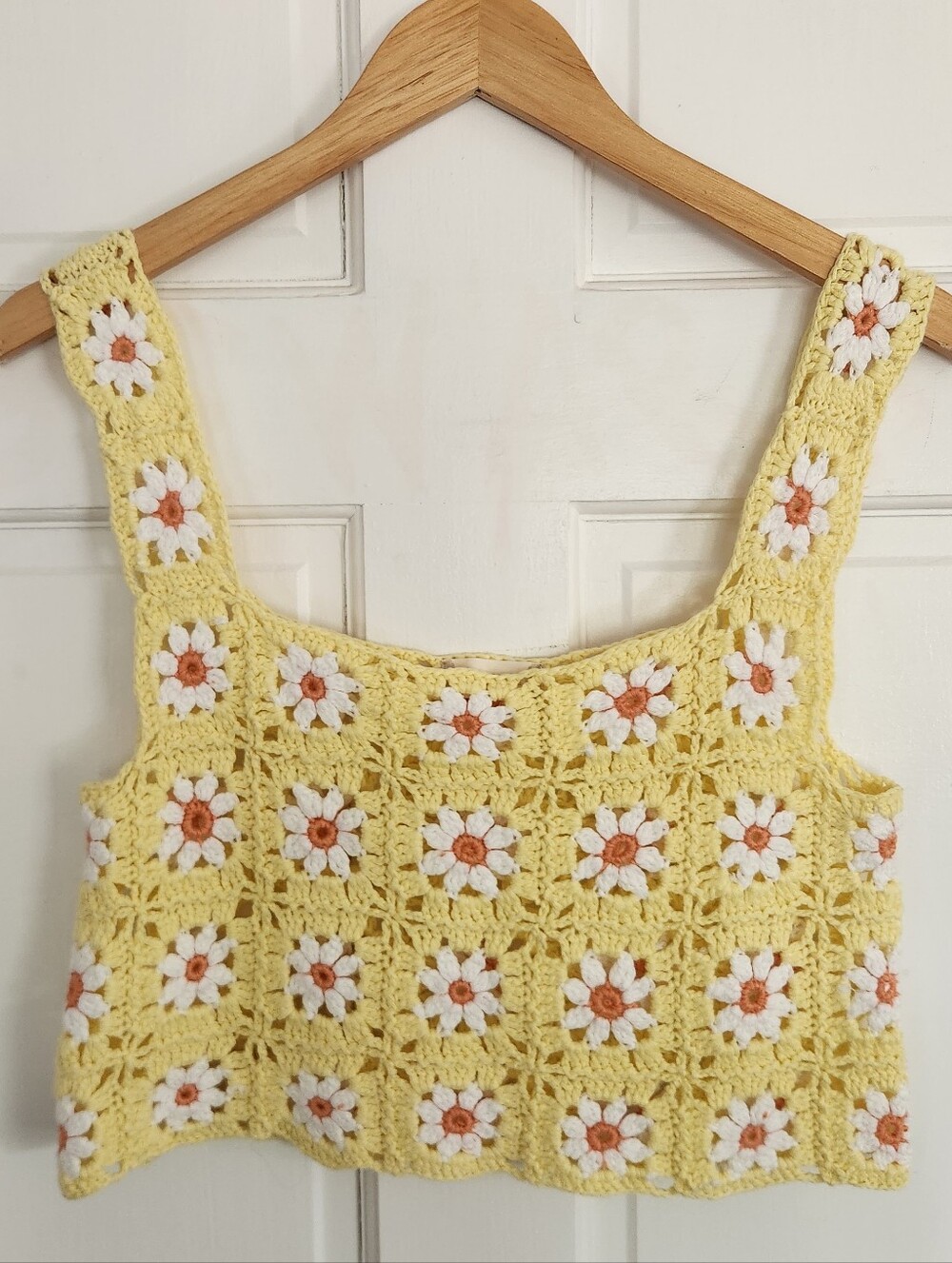 Altar'd State Floral Crochet Tank